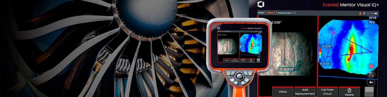 La inspección visual remota (RVI) es una efectiva técnica no destructiva para la previsión, evaluación, detección de defectos y vigilancia en diferentes aplicaciones y sectores: refinerías, generación, automoción, aviación, control de calidad y seguridad.